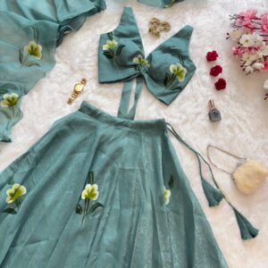 indo western lehenga choli