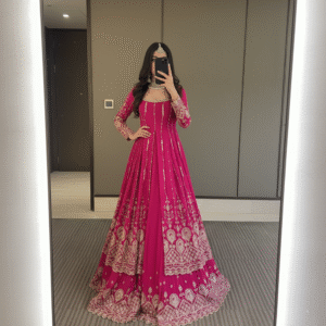 new designer thread with sequence work lehenga top & dupatta