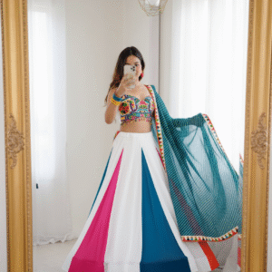 navratri special heavy rayon lehenga choli with dupatta