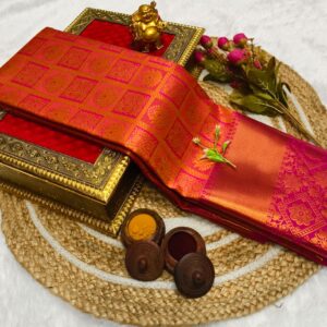 premium samuthrika & vasthrakala wedding saree