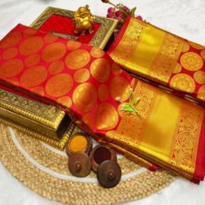 premium samuthrika & vasthrakala wedding saree