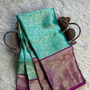 premium banarasi tissue silk saree – semi kanchivaram party wear  (copy)