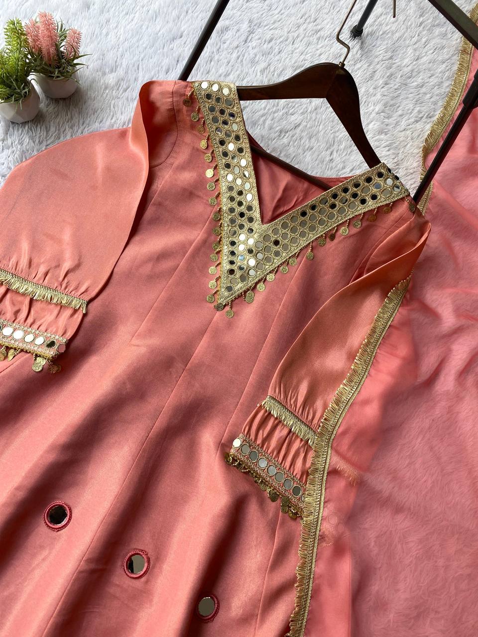 faux georgette sequence work top sharara & dupatta set – elegant festive & wedding wear (copy) faux georgette sequence work top sharara & dupatta set – elegant festive & wedding wear (copy)