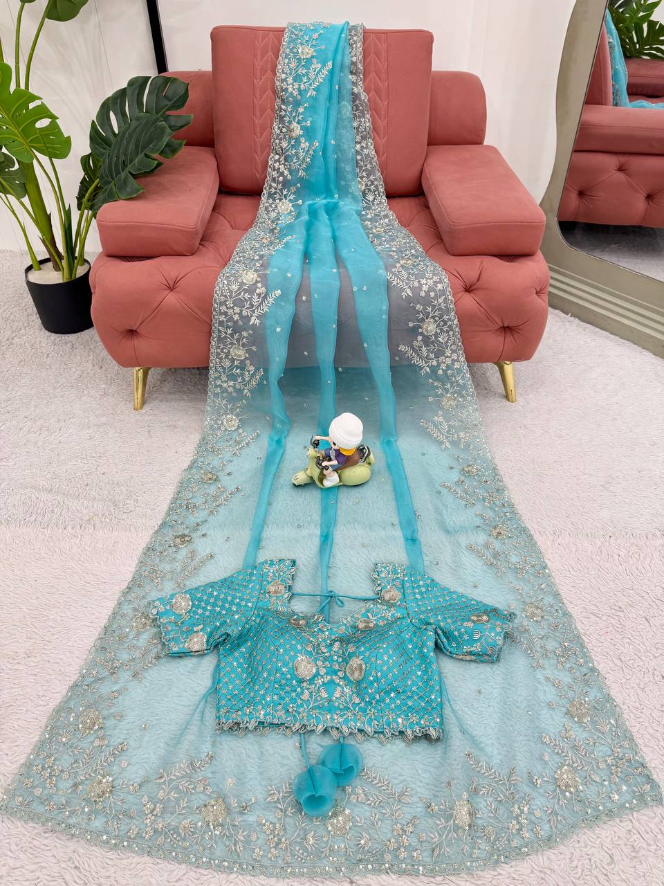 wedding special coding with thread work designer saree & blouse (copy) wedding special coding with thread work designer saree & blouse (copy)